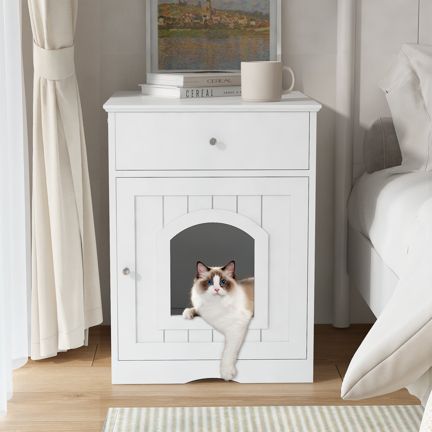 Wooden Pet Home Stand