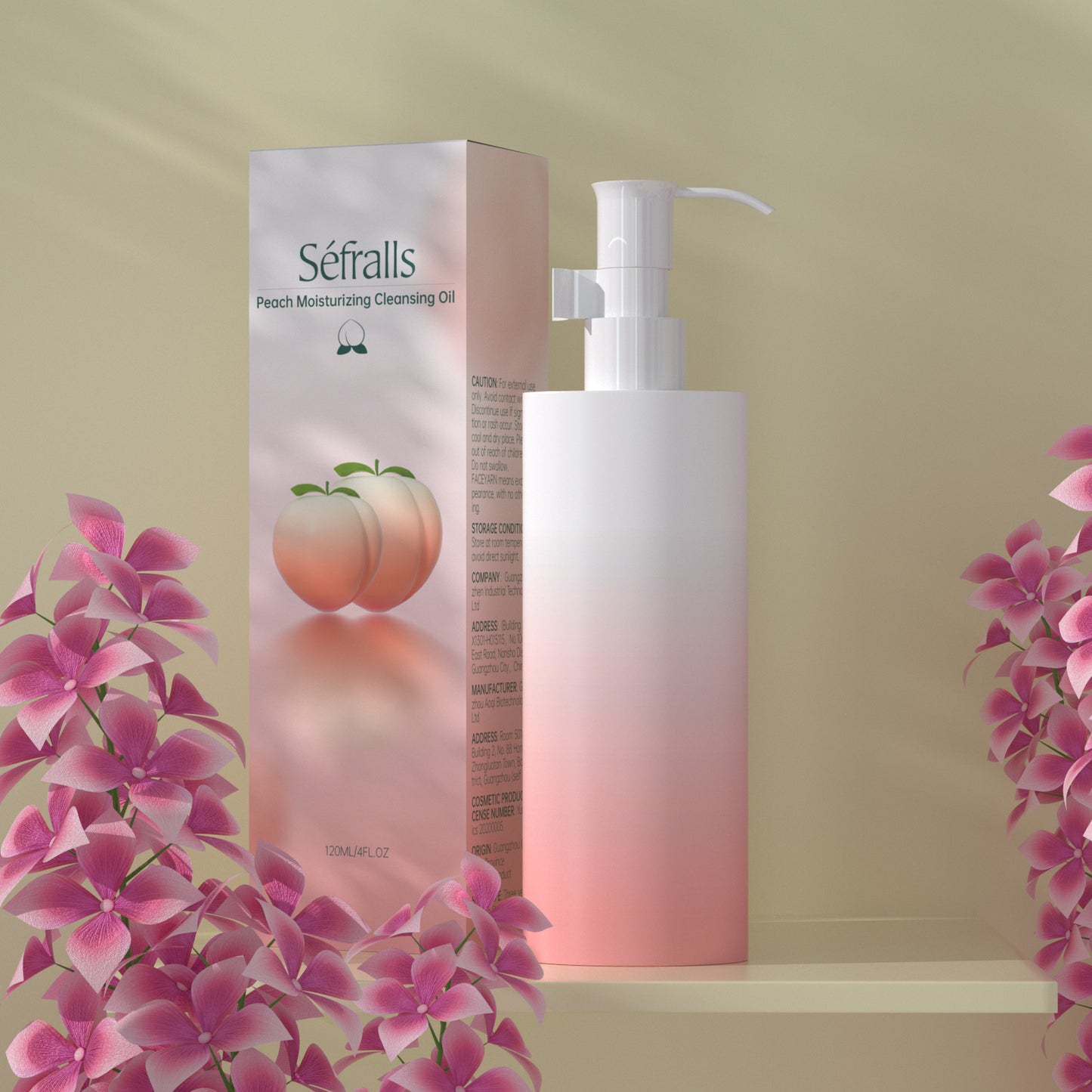 Sefralls Peach Moisturizing Cleansing