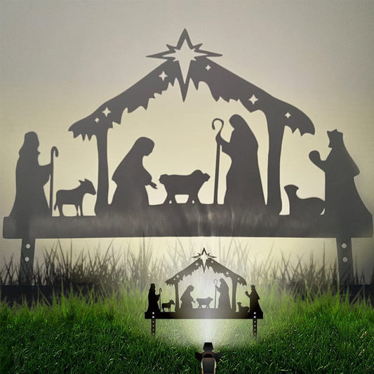 The Birth Of Jesus Iron Art Crafts Decorations