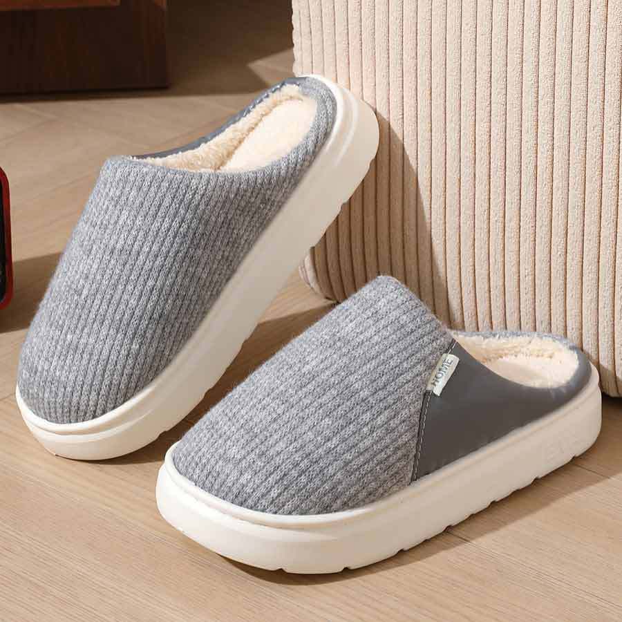 Winter Warm Clogg Plush Slippers